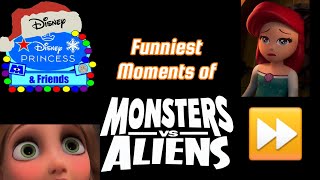 Funniest Moments of Monsters Vs Aliens ⏩️