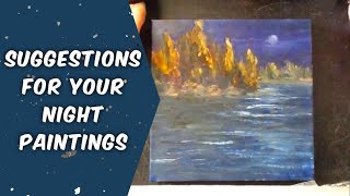 Night Painting Suggestions