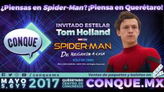 Tom Holland visitará Querétaro para presentar "Spider-Man: De regreso a casa" en Conque 2017