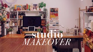 Art & Sewing Room Makeover