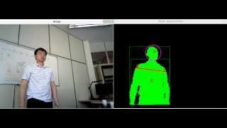 Head Shoulder detection using depth camera with my own algorithm