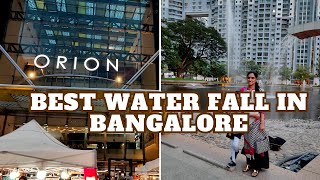 Orion mall Rajajinagar | water fall in bangalore #mall #bengaluru #orion #travelvlog