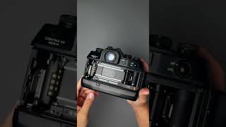 ASMR sounds of a film camera