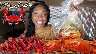 The Juicy Crab Mukbang :: Seafood Boil in a Bag