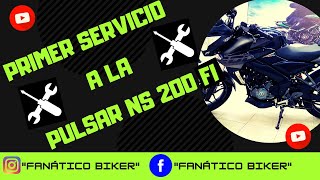 Primer servicio Pulsar NS 200 FI 2021