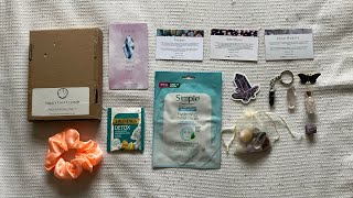 Sugary Cove Crystals May Mini Self Care Subscription Box Unboxing