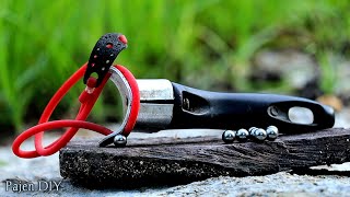 DIY Slingshot — делаем суперсильную рогатку из ручки кастрюли