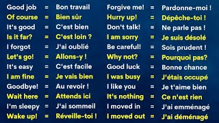 100 PHRASES DE BASE POUR AVOIR DES CONVERSATIONS EN ANGLAIS