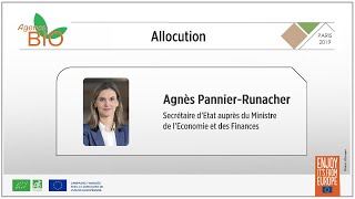 Agnès Pannier Runacher, Secrétaire d’Etat auprès du Ministre de l’Economie et des Finances