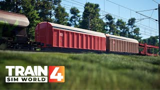 Kostenloses Rollmaterial erstmals im TSW ! Güterwagen-Mod (PC) | TRAIN SIM WORLD 4