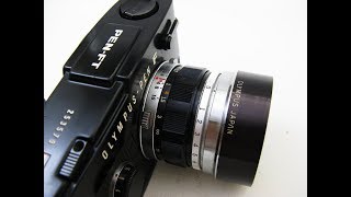 OLYMPUS PEN-FT Black + F.ZUIKO AUTO-S 38/1.8