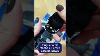 Plugue WEG Conjunto Macho e Fêmea para Extensão de Cabos Elétricos | 47ELÉTRICA