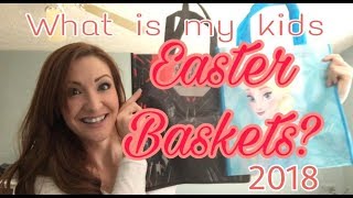 What's in my kids Easter Baskets