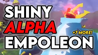 SHINY ALPHA EMPOLEON + 7 MORE in Pokemon Legends: Arceus