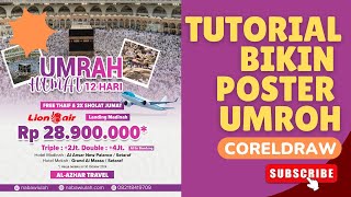 Tutorial Bikin Poster Umrah di Coreldraw