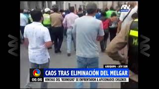 Caos en Arequipa tras eliminación del Melgar en la Copa Libertadores de América