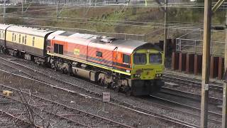 66503+66093 On A Railtour On Crewe Avoiding Lines 7 3 20