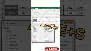 Excel short cut trick