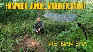 HAMMOCK, JUNGLE, M1966 Overnight With MRE Menu 24