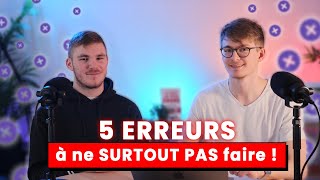 5 erreurs qui empêchent votre boutique de faire des ventes - New Story