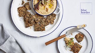 GLUTEN FREE VEGAN SUPER SEEDED CRACKERS // RECIPE