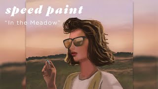 SPEED PAINT: “In the Meadow” Digital Painting | Photoshop 2021 | Digital Art