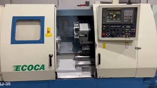 TORNIO ECOCA SJ - 35 CNC FANUC 0i - T