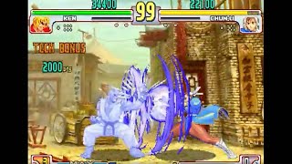 Parrying Chun Li's Super 1 (with punish)