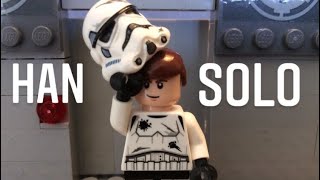 Han Solo (as a Stormtrooper) infiltrates an Imperial Base| A Lego Star Wars Stop Motion Story