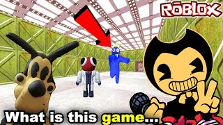 Bendy Plays The WORST RAINBOW FRIENDS GAMES!