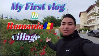 My first vlog 💒 my first vlog in Romania 🇦🇩 village site 💒💒 @WLlama976