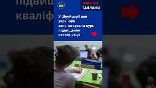 У Швейцарії для українців започаткували курс підвищення кваліфікації