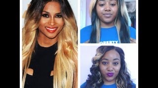 Rainbow Hair: Ciara Inspired Blonde Rockstar Hair