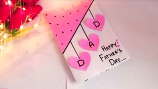 Easy & beautiful Father's day greeting card | Father's day gift |Happy father's day card |Gift ideas