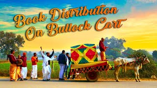 Book Distribution on Bullock Cart