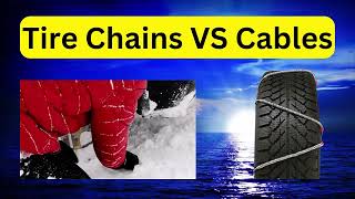 Tire Chains VS Cables Reviews: The Snowy Showdown You Need to See