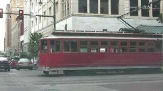 Driving in Downtown Memphis, TN