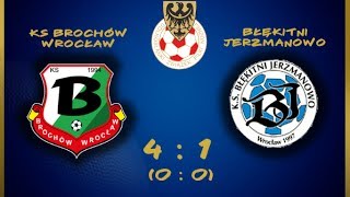 KS BROCHÓW 4:1 BŁĘKITNI JERZMANOWO, 28.05.2017, BRAMKI