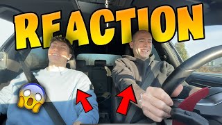 REACTION DEL MIO AMICO ALLA GOLF GTI 7!!