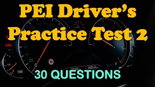 Prince Edward Island Driver’s Practice Test 2 [30 Q/A]