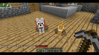 Old Minecraft Let's Play - Episode 2 - "Wolves Always First" (No commentary, PART 2)