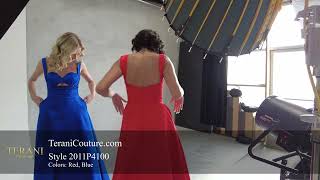 A-line Peephole Prom Dress | Terani Couture | 2011P4100