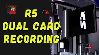 R5 will get to record video to 2 cards slots? Why is this important?