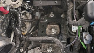 how to replace the transmission mount on a 2017 ford fusion