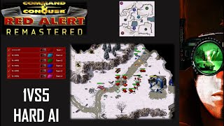 /Command & Conquer Red Alert Remastered/ (Skirmish) 1VS5 HARD AI  I Undiscovered Country I