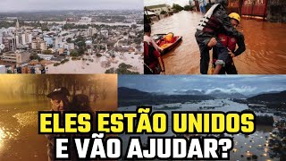 SOS RIO GRANDE DO SUL PABLO MARÇAL RATINHO GUSTAVO LIMA NEYMAR