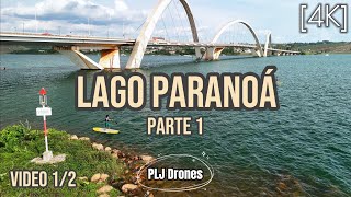 208 - 4K - Drone - Lago Paranoá 1 - Brasília - DF #drone #lago #lagoparanoa #lagoparanoá #brasilia