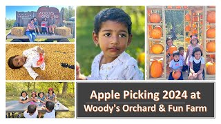 Apple Picking 2024 at Woody's Orchard & Family Fun Farm, IL,USA