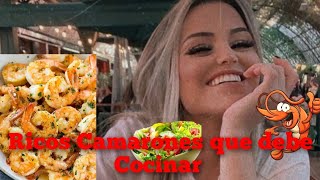 COMO COCINAR UNOS RICOS CAMARONES