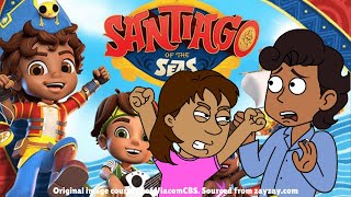 Dora gets into a fight with Santiago (of the Seas)